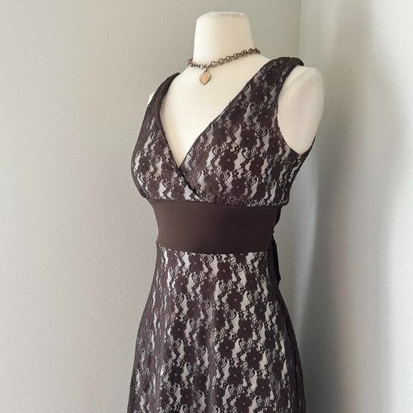 Vintage y2k Boho Fairy Midi Dress - Picture 3 of 7